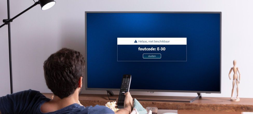 E-30 melding op je tv? Dit moet je ermee!