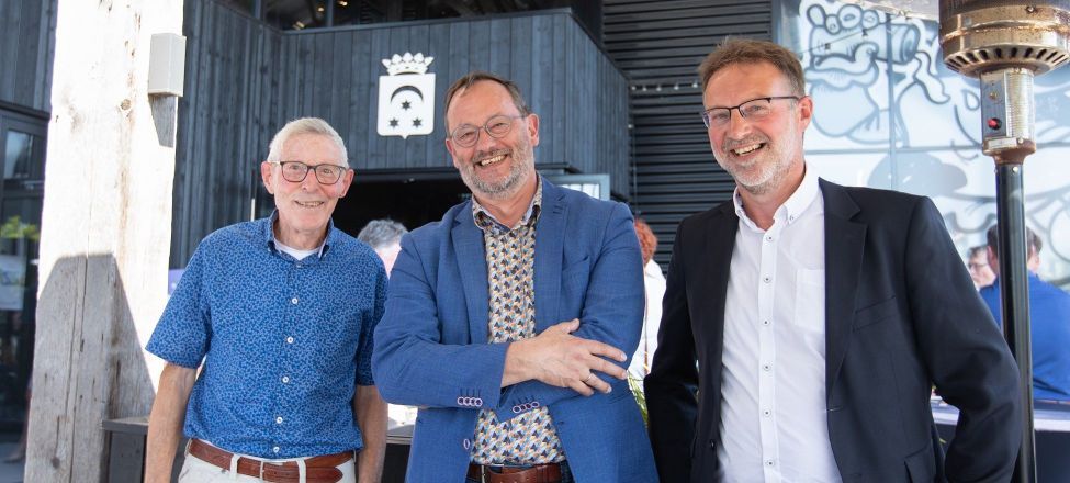 Andries Tiesma, Niek Geelhoed en Freerk Wind 