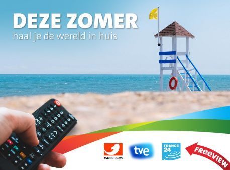 De hele zomer gratis buitenlandse zenders bij Kabelnoord