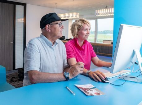 Markt in de Waadwente in Dokkum