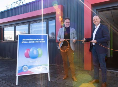 Wethouder Jouke Douwe de Vries opent tijdelijk Servicepunt Kabelnoord