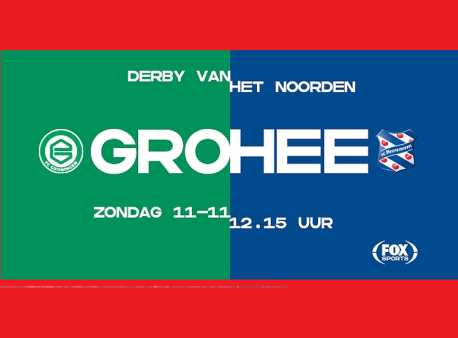 Maak kans op twee kaarten voor FC Groningen – sc Heerenveen