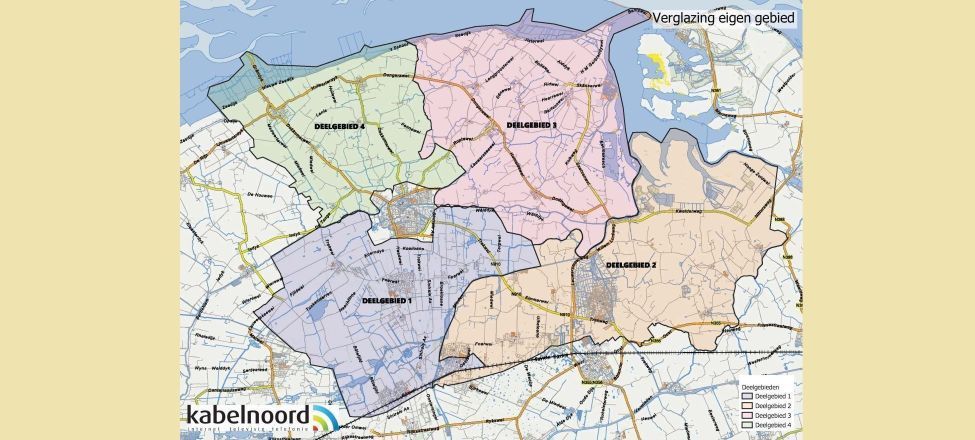 Rest van Noardeast-Fryslän krijgt ook glasvezel Rest van Noardeast-Fryslän krijgt ook glasvezel