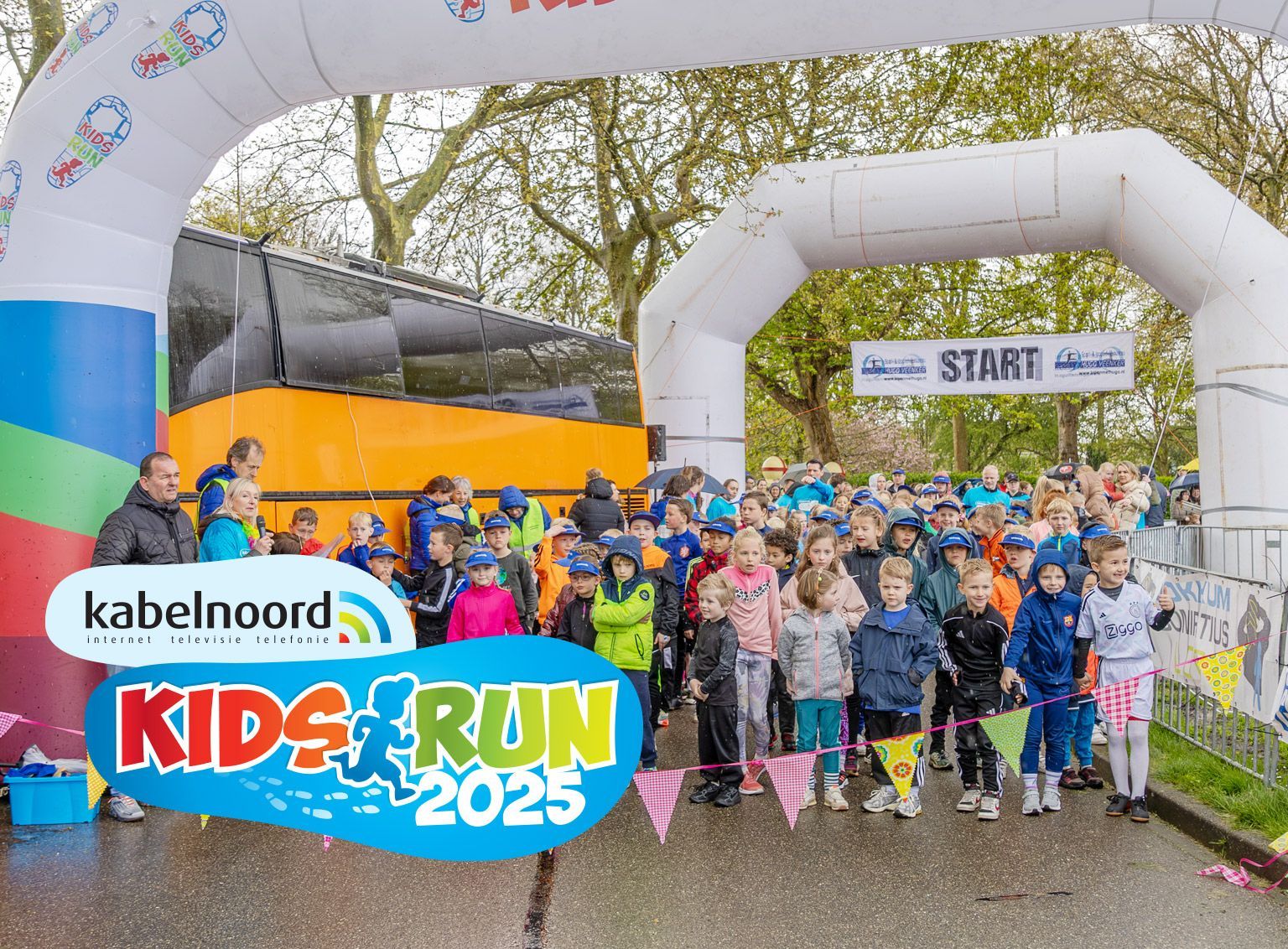 Kabelnoord is hoofdsponsor van de Kidsrun in Dokkum