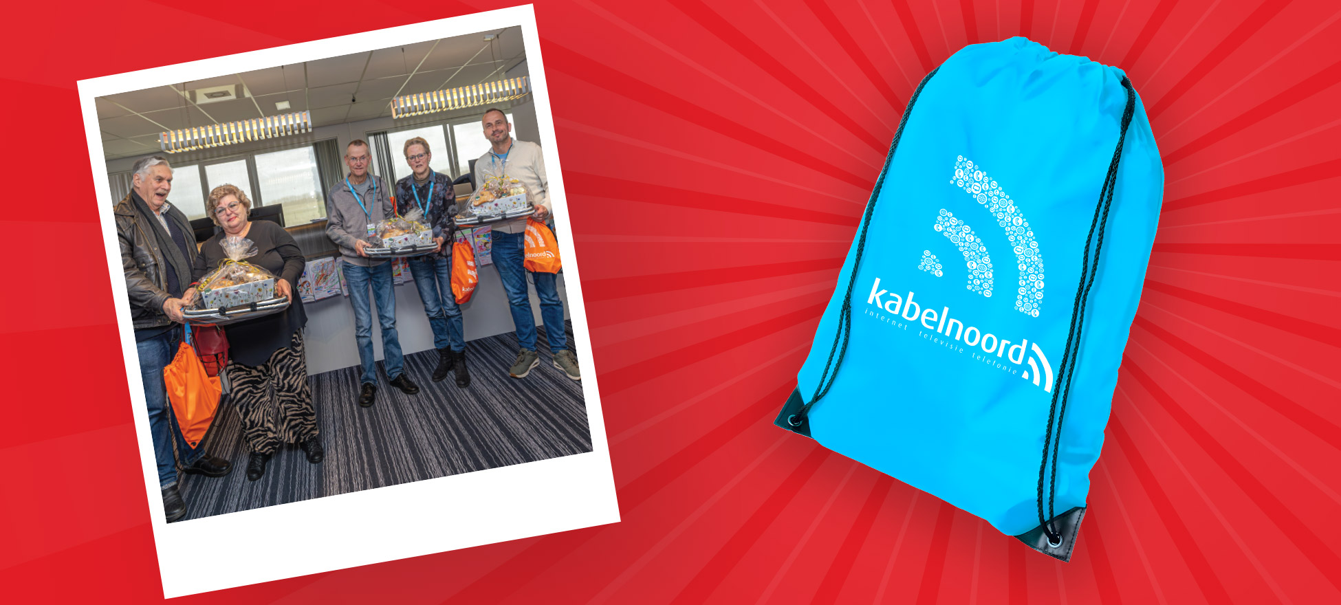 Winnaars ‘taske-actie’ in het zonnetje gezet