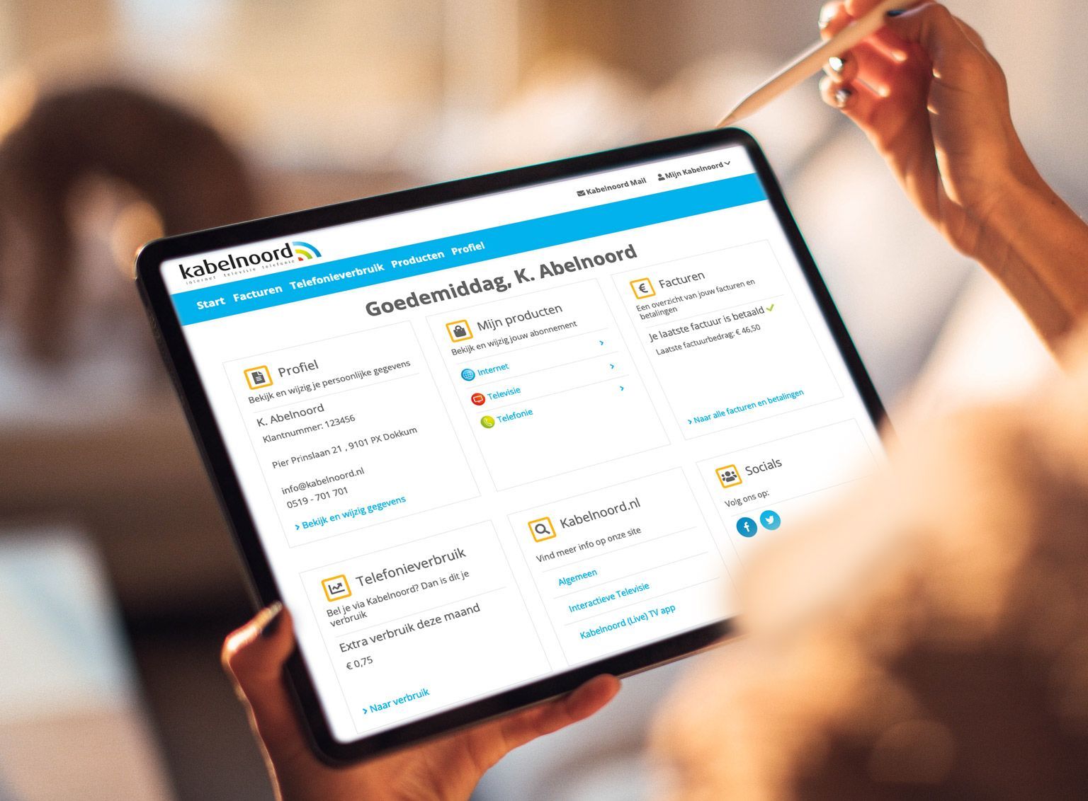 Kabelnoord ondanks wegwerkzaamheden wel bereikbaar