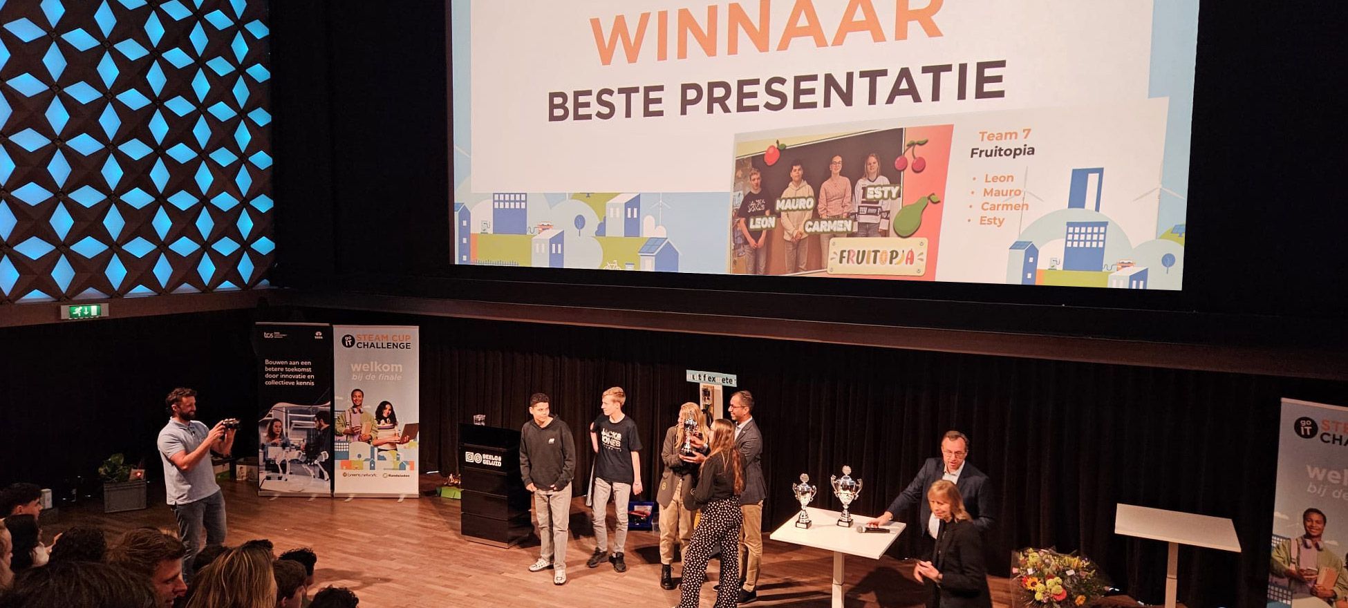 Stellingwerf College valt in de prijzen tijdens landelijke STEAMCUP-finale