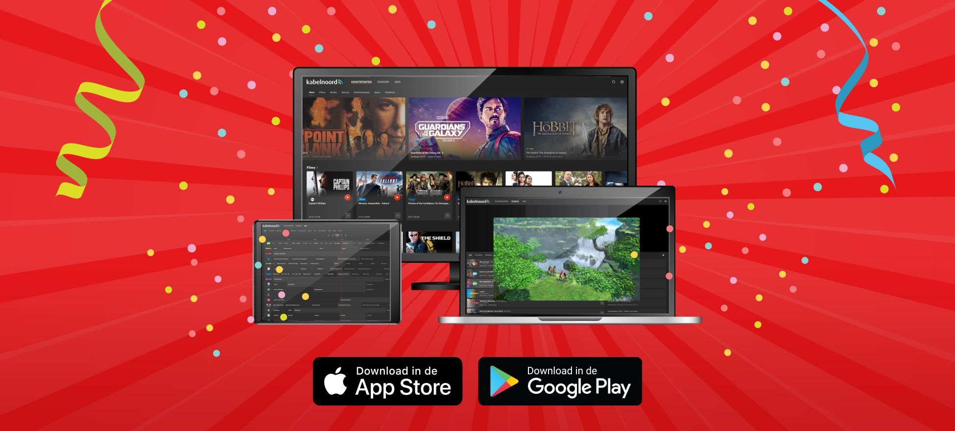 De nieuwe Kabelnoord TV-app is live! De nieuwe Kabelnoord TV-app is live!