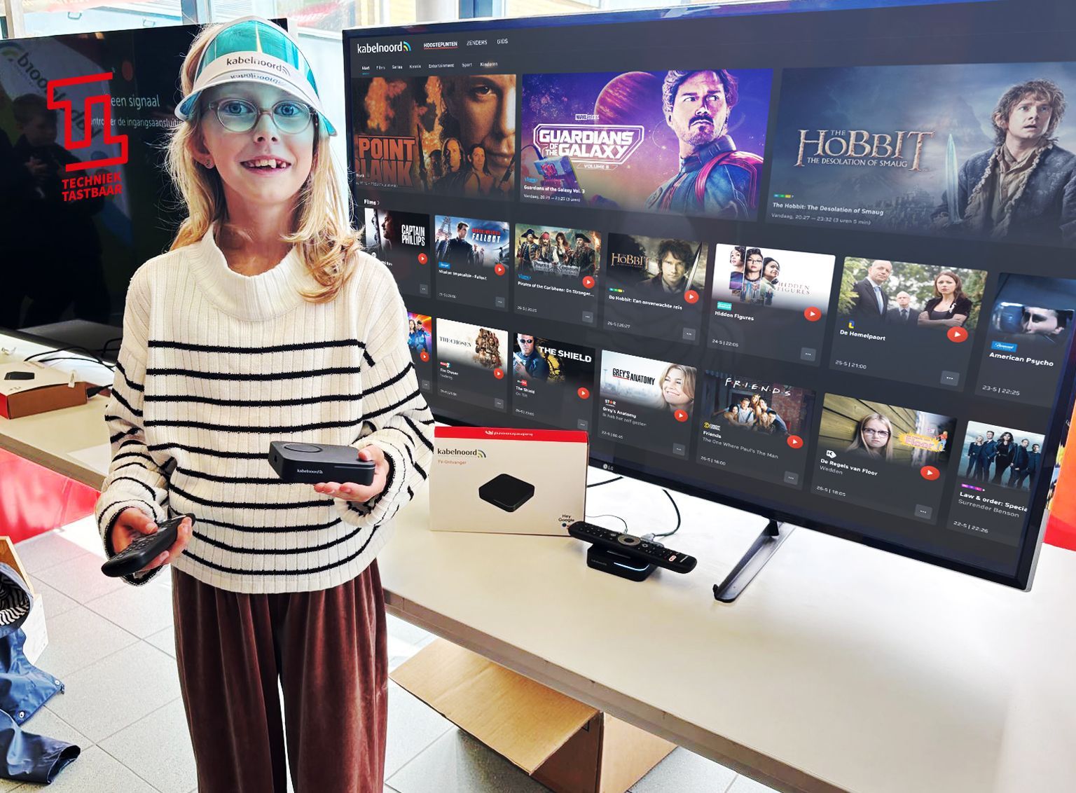 Enthousiaste leerlingen tijdens Techniek Tastbaar