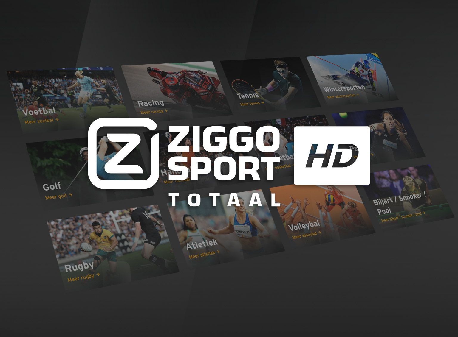Ziggo Sport Docu & Tennis nu ook in HD